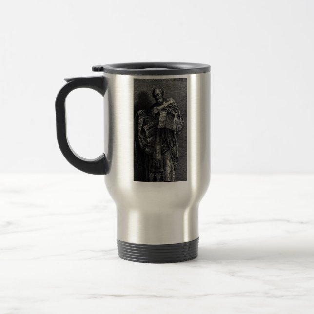 Caneca Térmica Arte Gráfica de São Atanásio de Alexandria (Esquerda)