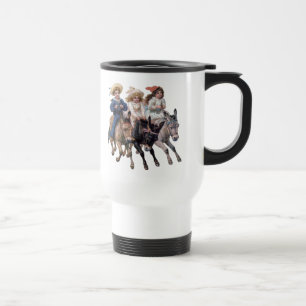 Caneca Térmica Arte infantil de cavalo antigo