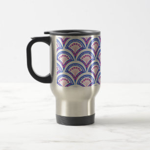 Caneca Térmica Arte Ornamental Vintage Elegante