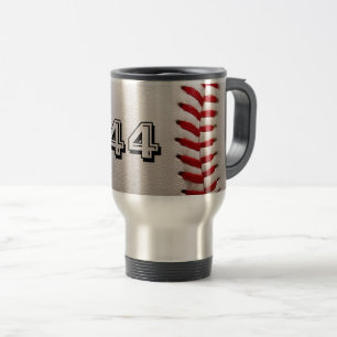 Caneca Térmica Arte Personalizada de Números de Beisebol – Foto E