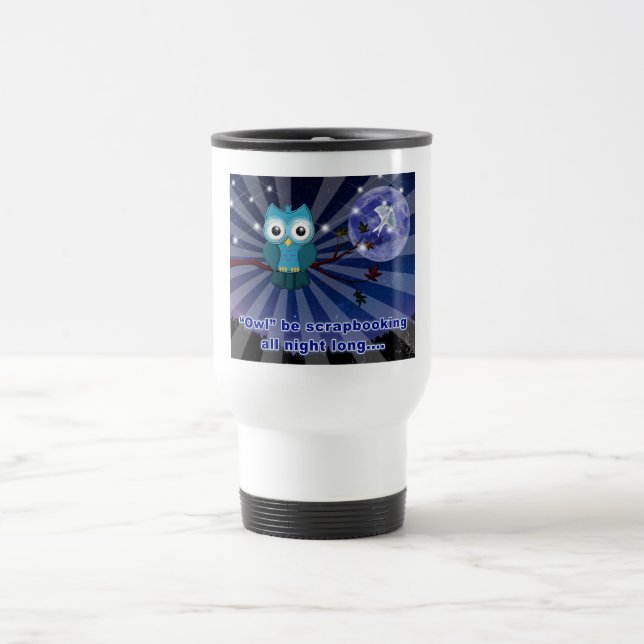 Caneca Térmica Artesã de Álbum de Recortes Cropper (Centro)