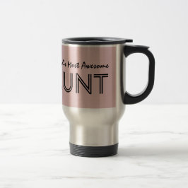 Caneca Térmica Artigo cor-de-rosa feito sob encomenda 01 da TIA a