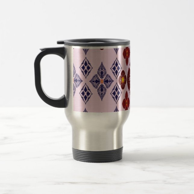 Caneca Térmica Artistic Pattern Coffee Mug – Stylish Kitchenware  (Esquerda)
