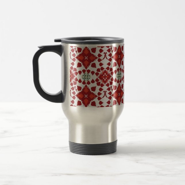 Caneca Térmica Artistic Pattern Coffee Mug – Stylish Kitchenware  (Esquerda)
