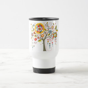 Caneca Térmica Árvore de florescência