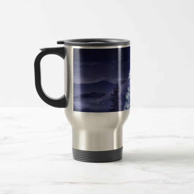 Caneca Térmica Árvore de Natal (Esquerda)