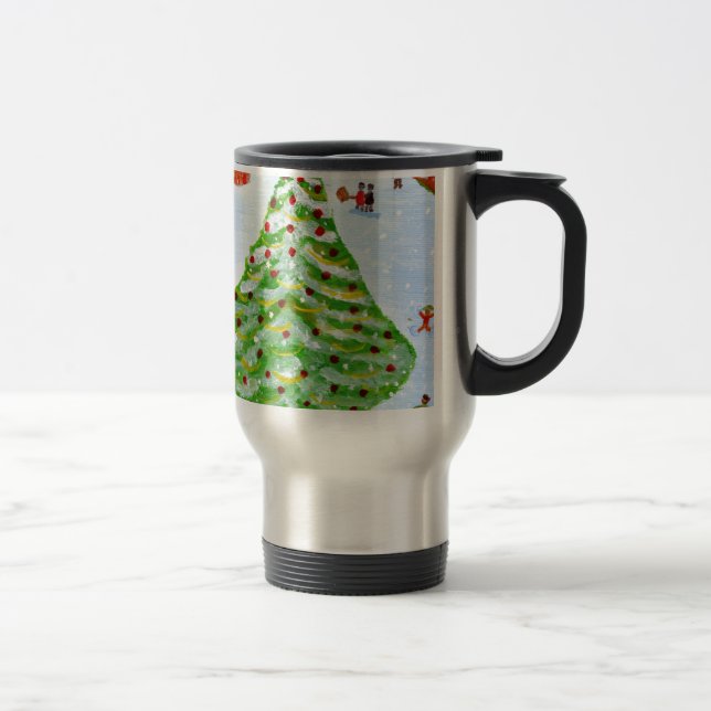 Caneca Térmica Árvore de Natal (Direita)