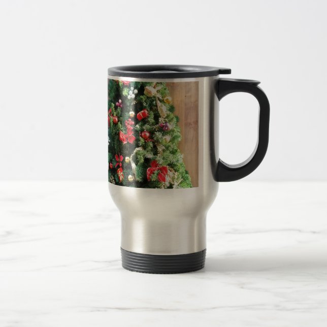 Caneca Térmica Árvore de Natal decorada (Direita)