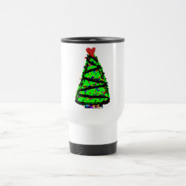 Caneca Térmica Árvore de Natal Punk