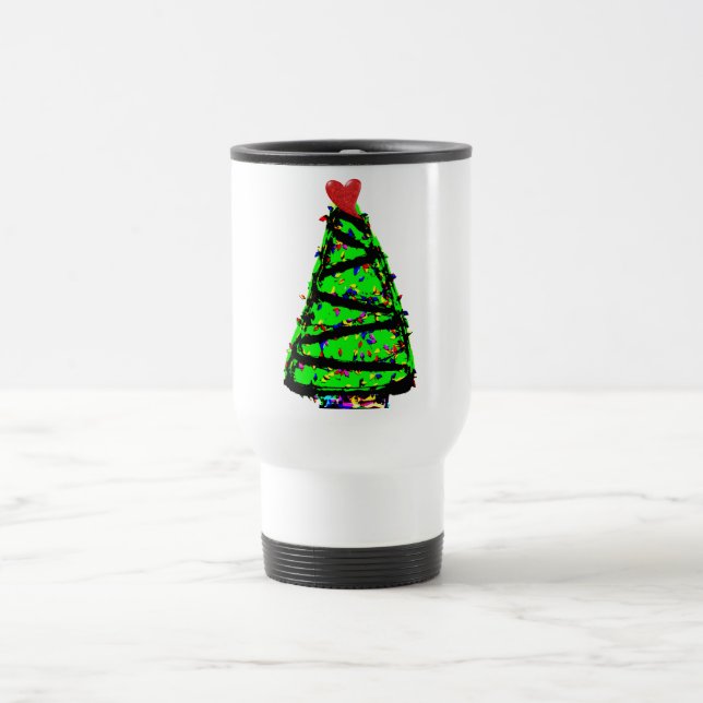 Caneca Térmica Árvore de Natal Punk (Centro)