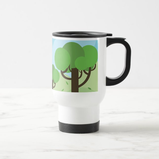 Caneca Térmica Árvores (Direita)
