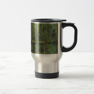 Caneca Térmica Árvores e Subcrescimento por Van Gogh