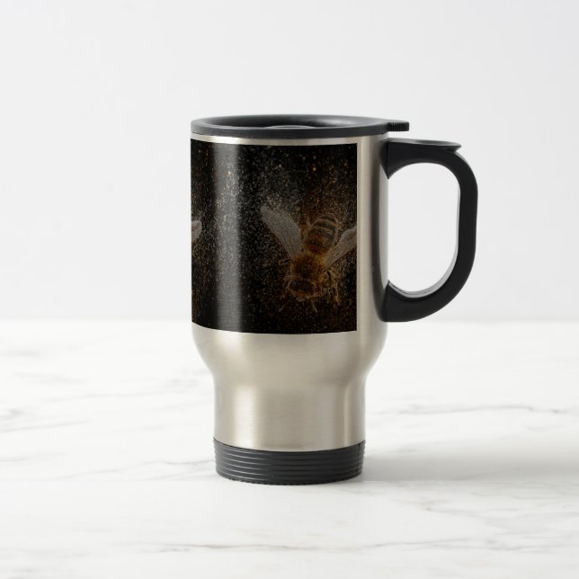 Caneca Térmica As Abelhas Caídas São Mágicas (Direita)