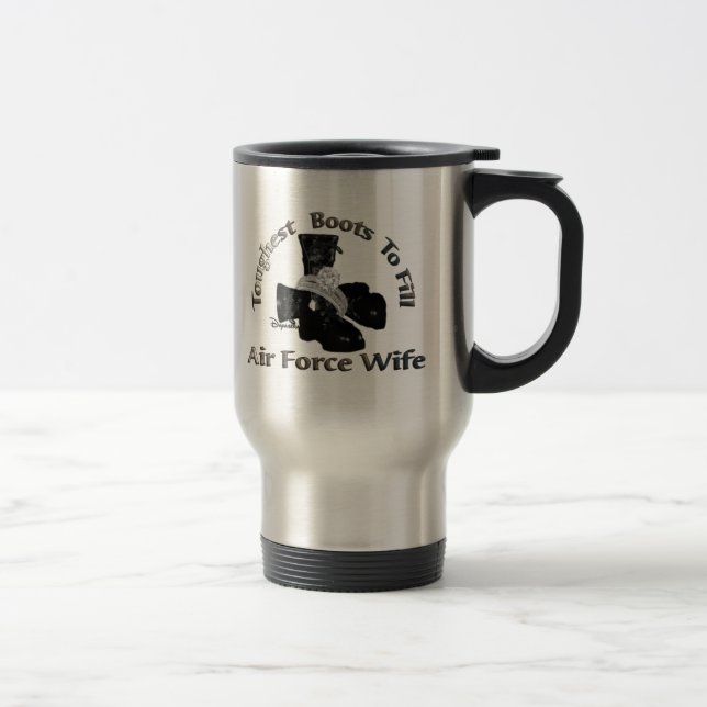Caneca Térmica As botas as mais resistentes para encher a esposa (Direita)