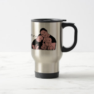 Caneca Térmica As melhores mamães nunca (por Deleriyes)