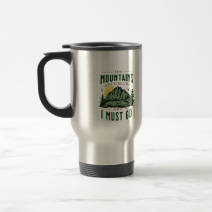 Caneca Térmica As Montanhas Estão Ligando