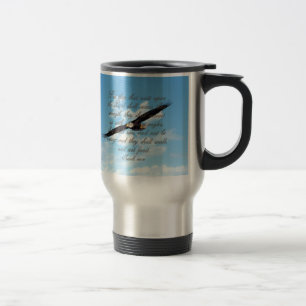 Caneca Térmica Asas como Eagles, bíblia do cristão do 40:31 de