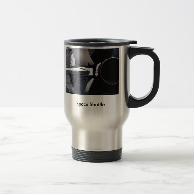 Caneca Térmica Ascendente próximo do vaivém espacial, vaivém (Direita)