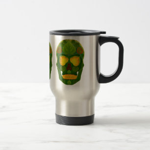 Caneca Térmica Aspen Leaf Skull 9