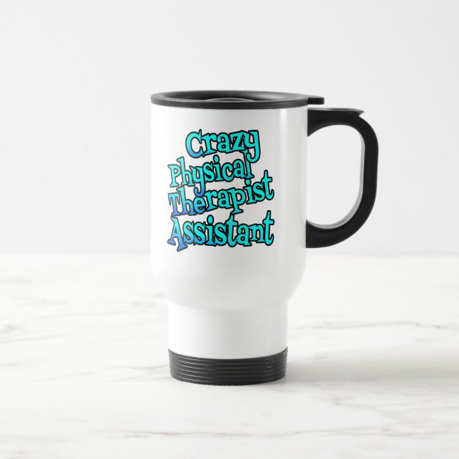 Caneca Térmica Assistente de Terapia Física Louca (Direita)