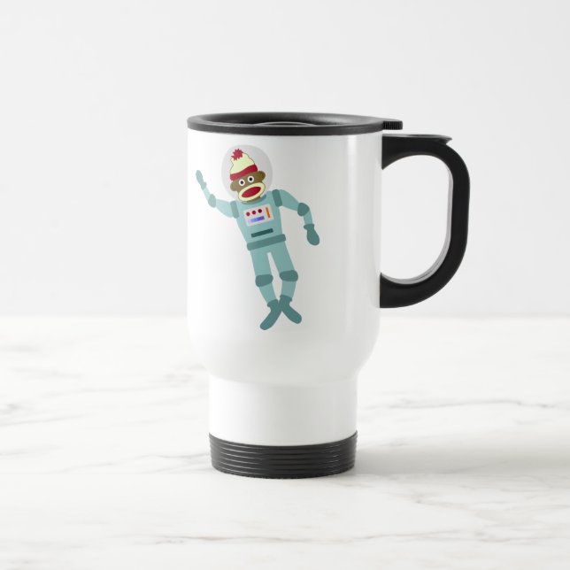 Caneca Térmica Astronauta do macaco da peúga (Direita)