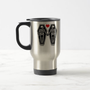 Caneca Térmica Até a morte nos unir - não sabe nada clássico