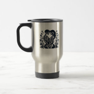 Caneca Térmica Até à morte - Skeleton Casal Gothic Clas