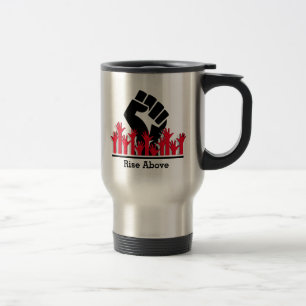 Caneca Térmica AUMENTAR ACIMA da Escritura Motivacional Personali