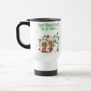 Caneca Térmica Aumente através do que você passa - Co motivaciona