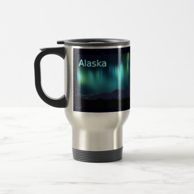 Caneca Térmica Aurora Borealis (Esquerda)