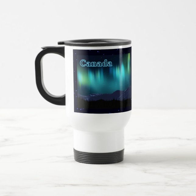 Caneca Térmica Aurora Borealis (Esquerda)