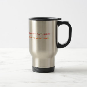 Caneca Térmica Autoridade de Perguntas Faça Qualquer Coisa   Engr