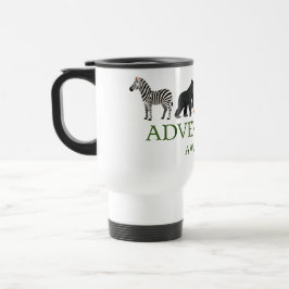 Caneca Térmica Aventura Espera - Binóculos Antigos e Montanha