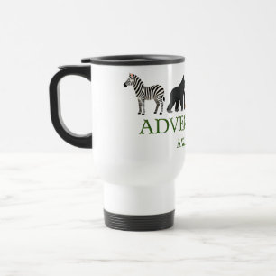Caneca Térmica Aventura Espera - Binóculos Antigos e Montanha