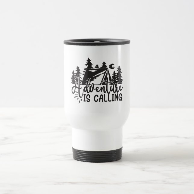 Caneca Térmica Aventura Está Chamando (Centro)