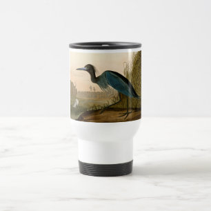 Caneca Térmica Aves da América de Crane Azul de Audubon