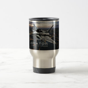 Caneca Térmica Avião de combate do tufão de Eurofighter