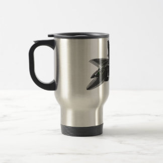 Caneca Térmica Aviões de lutador furtivos do raptor de F 22