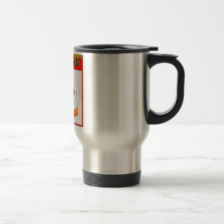 CANECA TÉRMICA AVISO! EU DISPARO COMO UMA MENINA!