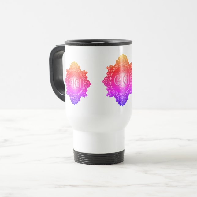 Caneca Térmica Avó GIGI (Frente Esquerda)