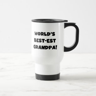 Caneca Térmica Avô Mais Incrível do Mundo Texto Preto ou Branco