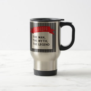 Caneca Térmica Avô - O Homem, O Mito, A Lenda
