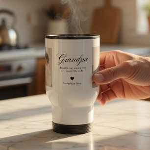 Caneca Térmica Avô Personalizado com Foto Customizada Presente