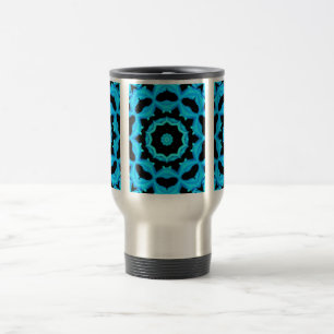 CANECA TÉRMICA AZUL DE OCEANO DA NATUREZA