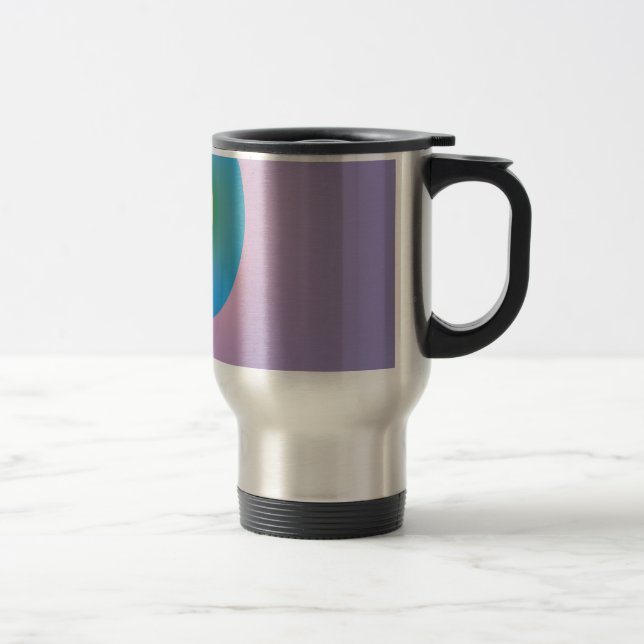 Caneca Térmica Azul Solitário (Direita)