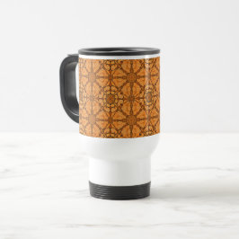 Caneca Térmica Azulejo Ornamental de Treliça Quente
