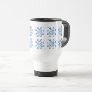 Caneca Térmica Azulejo Simples