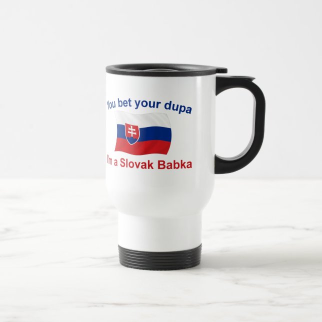 Caneca Térmica Babka-Aposta eslovaca seu Dupa (Direita)