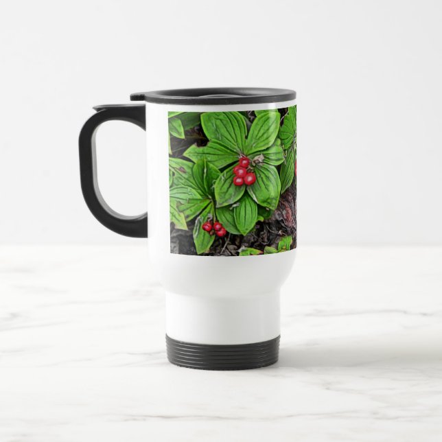 Caneca Térmica Bagas De Berries (Esquerda)