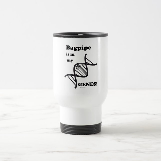 Caneca Térmica Bagpipe Está Em Meus Genes (Centro)